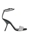 Sergio Rossi Evangelie Sandals Black In Black