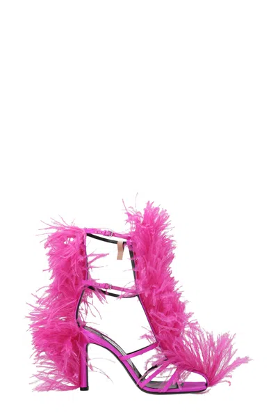 Sergio Rossi X Area 'amazona' Sandals