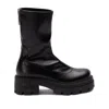Sergio Rossi Zippered Short Boots In Black