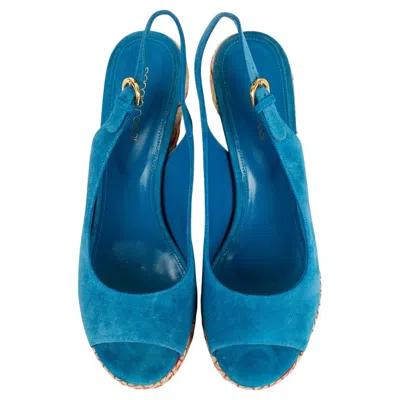 Pre-owned Sergio Rossi Shoes In Blue
