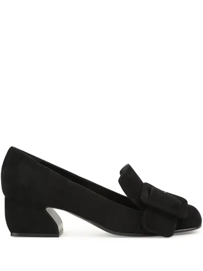 Sergio Rossi Si Rossi Buckled Pumps In Black