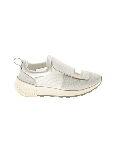 Pre-owned Sergio Rossi Sneakers In Silver