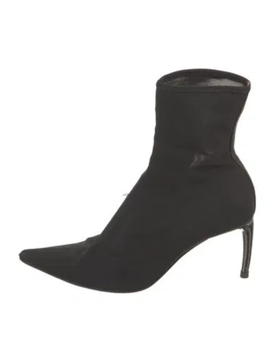 Pre-owned Sergio Rossi Sock Boots In Blue