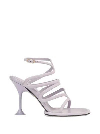 Sergio Rossi Sonic Sandals In White