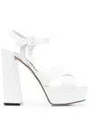 Sergio Rossi Sr Alicia 90mm Platform Sandals In White