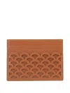 Sergio Rossi Sr Mermaid Leather Cardholder In Neutral