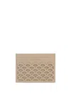Sergio Rossi Sr Mermaid Leather Wallet In Neutrals
