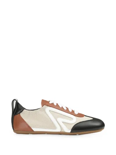 Sergio Rossi Rush Panelled Sneakers In Multi