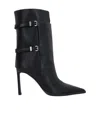 Sergio Rossi Sr Thalestris 95mm Leather Boots In Black