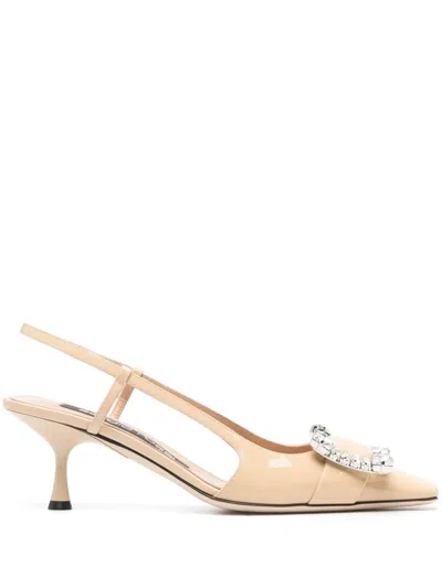 Sergio Rossi Sr Twenty 60mm Pumps In Neutrals