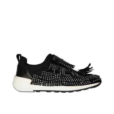 SERGIO ROSSI SERGIO ROSSI SR1 RUNNING CRYSTALS SNEAKERS