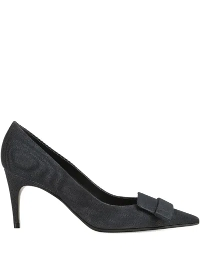 Sergio Rossi Sr1 Slingback Pumps In Blue