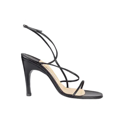 Sergio Rossi Strappy Heels - '00s In Black