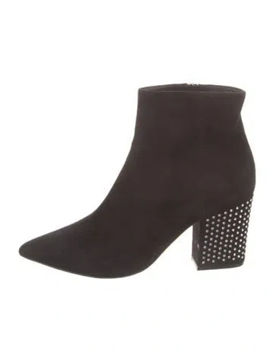 Pre-owned Sergio Rossi Suede Boots In Brown