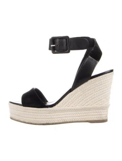 Pre-owned Sergio Rossi Suede Espadrilles
