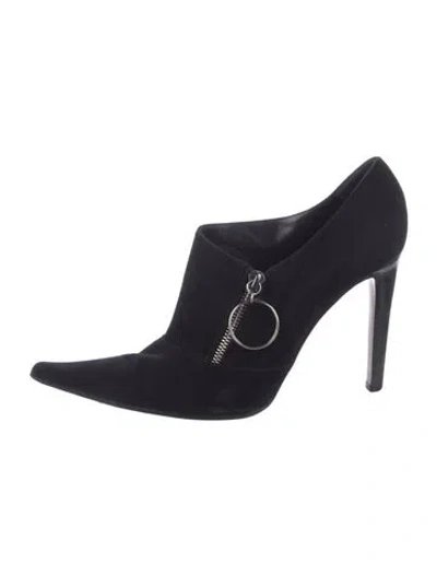 Pre-owned Sergio Rossi Suede Pumps In Multi