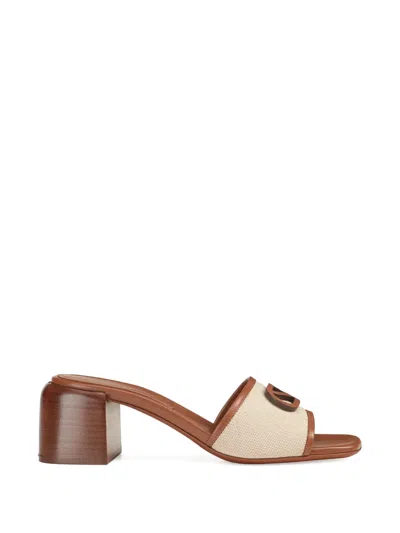 Sergio Rossi Surge Logo-appliqué Sandals In Multi