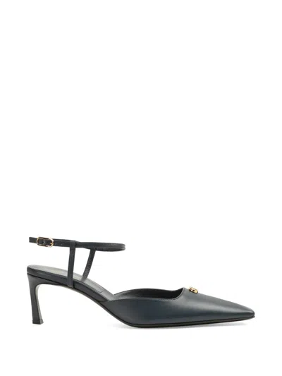 Sergio Rossi Surge Logo-plaque Pumps In Black