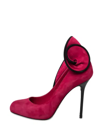 Pre-owned Sergio Rossi Swirl-detail Pumps In Pink