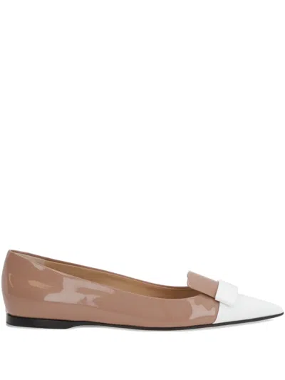 Sergio Rossi Two-tone Ballet Flats