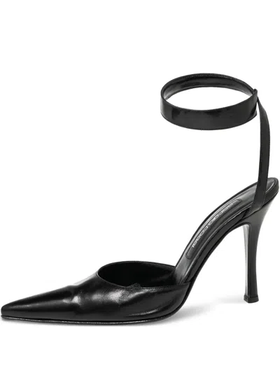 Pre-owned Sergio Rossi Vintage 100mm D'orsay Pumps