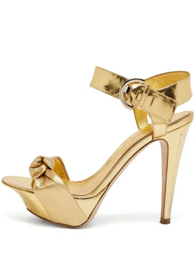Pre-owned Sergio Rossi Vintage 110mm Leather Heeled Sandals