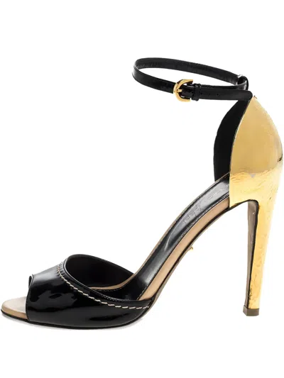 Pre-owned Sergio Rossi Vintage 110mm Leather Heeled Sandals