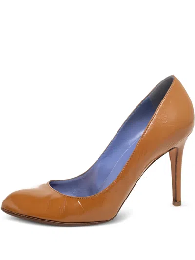 Pre-owned Sergio Rossi Vintage 110mm Patent-leather Pumps