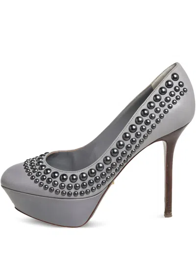 Pre-owned Sergio Rossi Vintage 120mm Leather Heeled Pumps