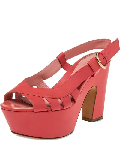 Pre-owned Sergio Rossi Vintage 526203 Red