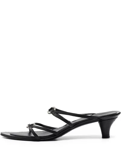 Pre-owned Sergio Rossi Vintage 60mm Strappy Heeled Sandals