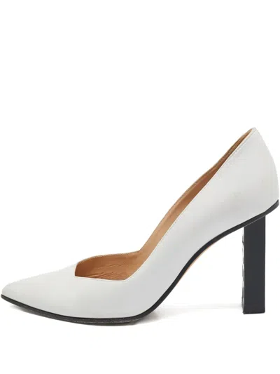 Pre-owned Sergio Rossi Vintage Leather Heeled Pumps
