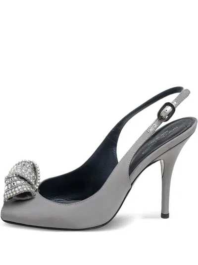 Pre-owned Sergio Rossi Vintage  105mm Slingback Heels
