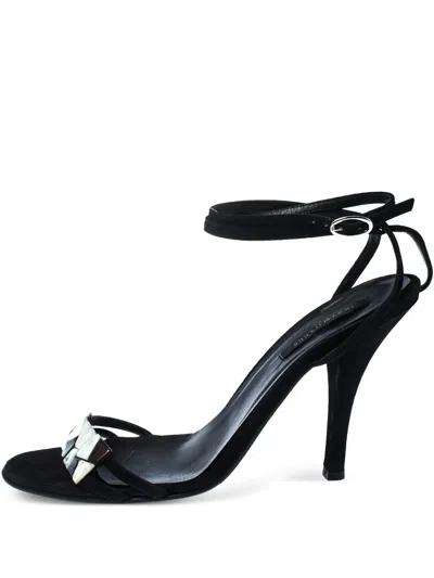 Pre-owned Sergio Rossi Vintage  105mm Suede Sandals