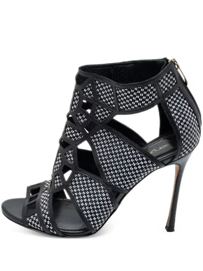 Pre-owned Sergio Rossi Vintage  110mm Cut-out Pumps