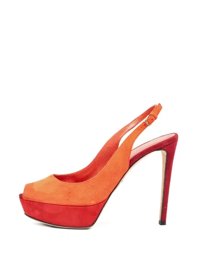 Pre-owned Sergio Rossi Vintage  120mm Slingback Pumps