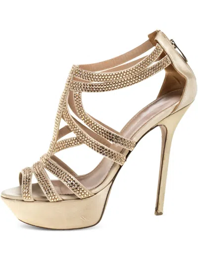Pre-owned Sergio Rossi Vintage  140mm Platform Sandals