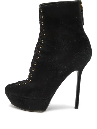 Pre-owned Sergio Rossi Vintage  150mm Leather Boots