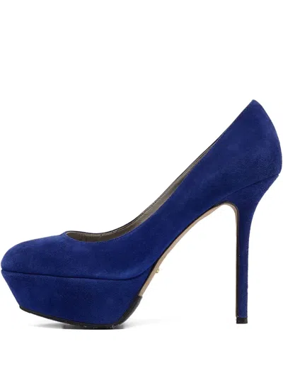 Pre-owned Sergio Rossi Vintage  Platform Suede Umps