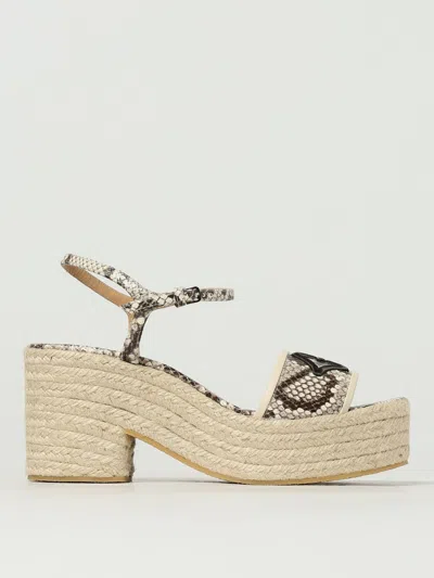 Sergio Rossi Wedge Shoes  Woman Color Grey