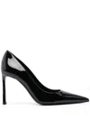 Sergio Rossi Woman Pumps Dark Brown Size 7 Leather In Black