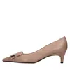 Sergio Rossi With Heel Brown In Marrone Scuri
