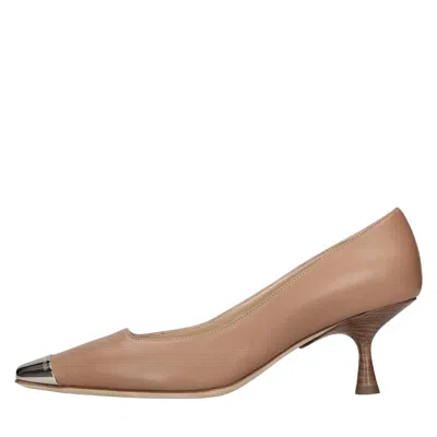Sergio Rossi With Heel Brown In Marrone Scuri