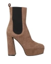 Sergio Rossi Sr Alicia 85mm Suede Platform Boots In Brown