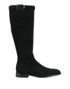 Sergio Rossi Woman Boot Black Size 6 Soft Leather In Black