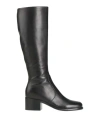 Sergio Rossi Woman Boot Black Size 6 Leather In Black