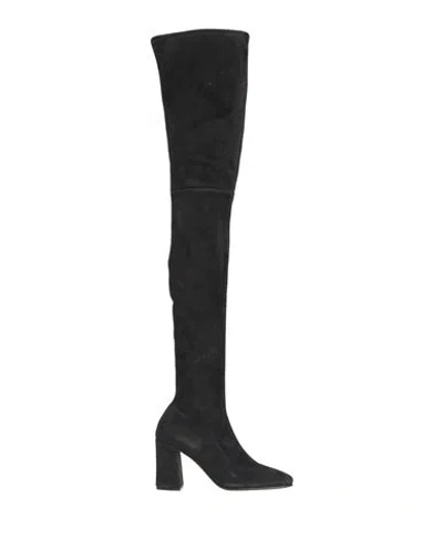 Sergio Rossi Woman Boot Black Size 6 Leather