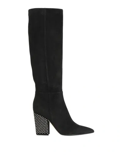 Sergio Rossi Woman Boot Black Size 7 Leather