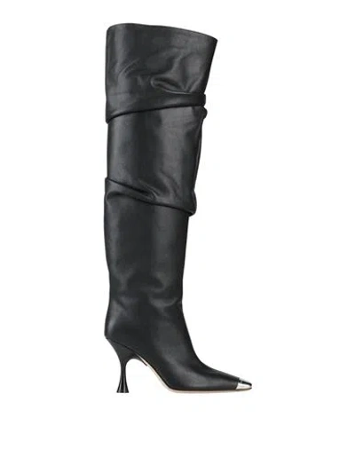 Sergio Rossi Woman Boot Black Size 7 Soft Leather