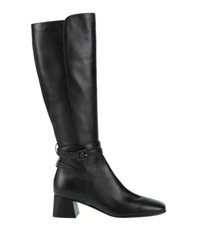 Sergio Rossi Woman Boot Black Size 8 Leather